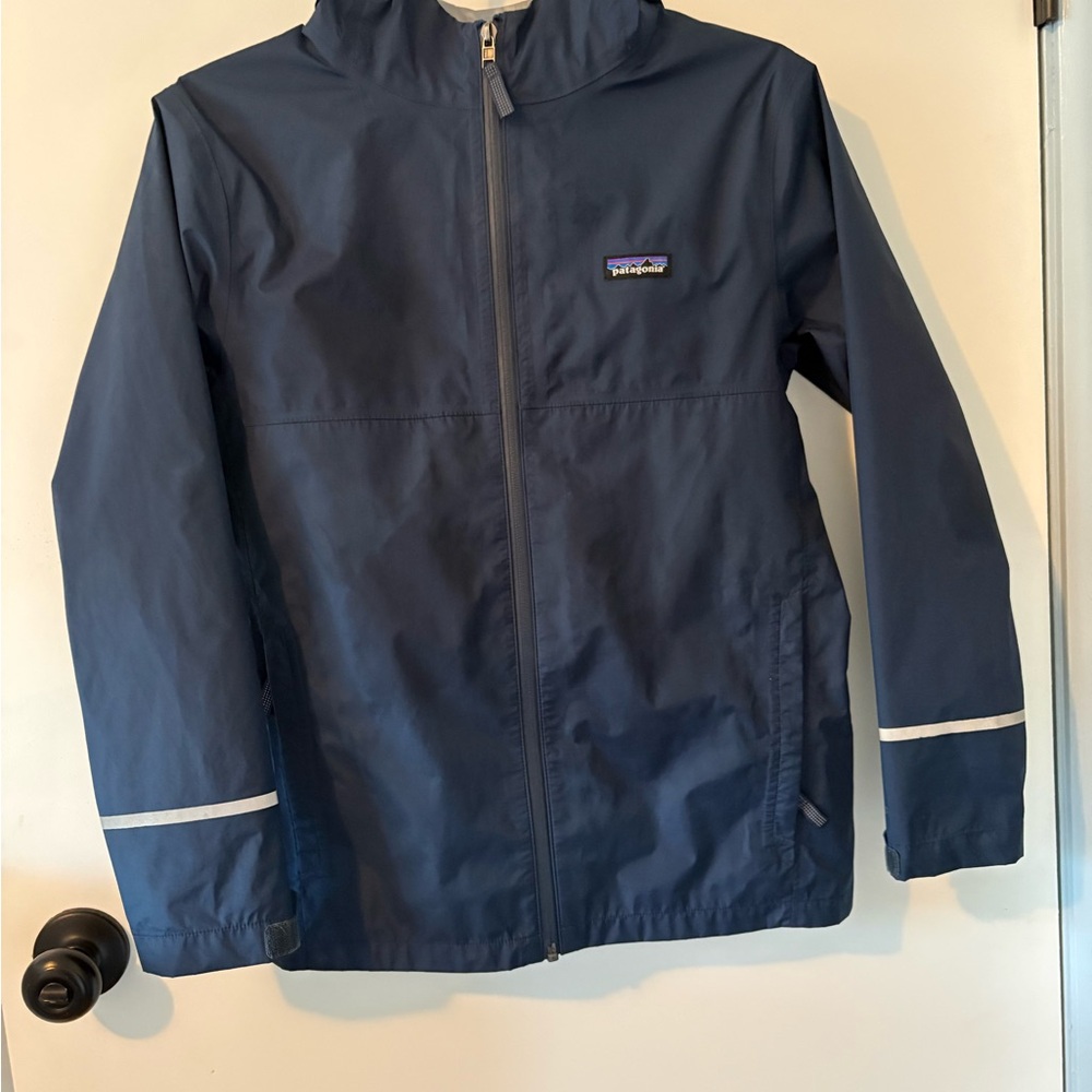 Patagonia Kids Navy Raincoat